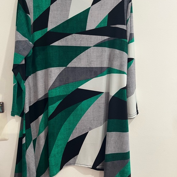 Alfani Green Casual  3/4 Sleeve blousa S H-18 - Picture 3 of 7